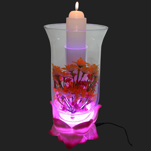 수중초 (LED전기, 오색빛, 진노랑꽃) 